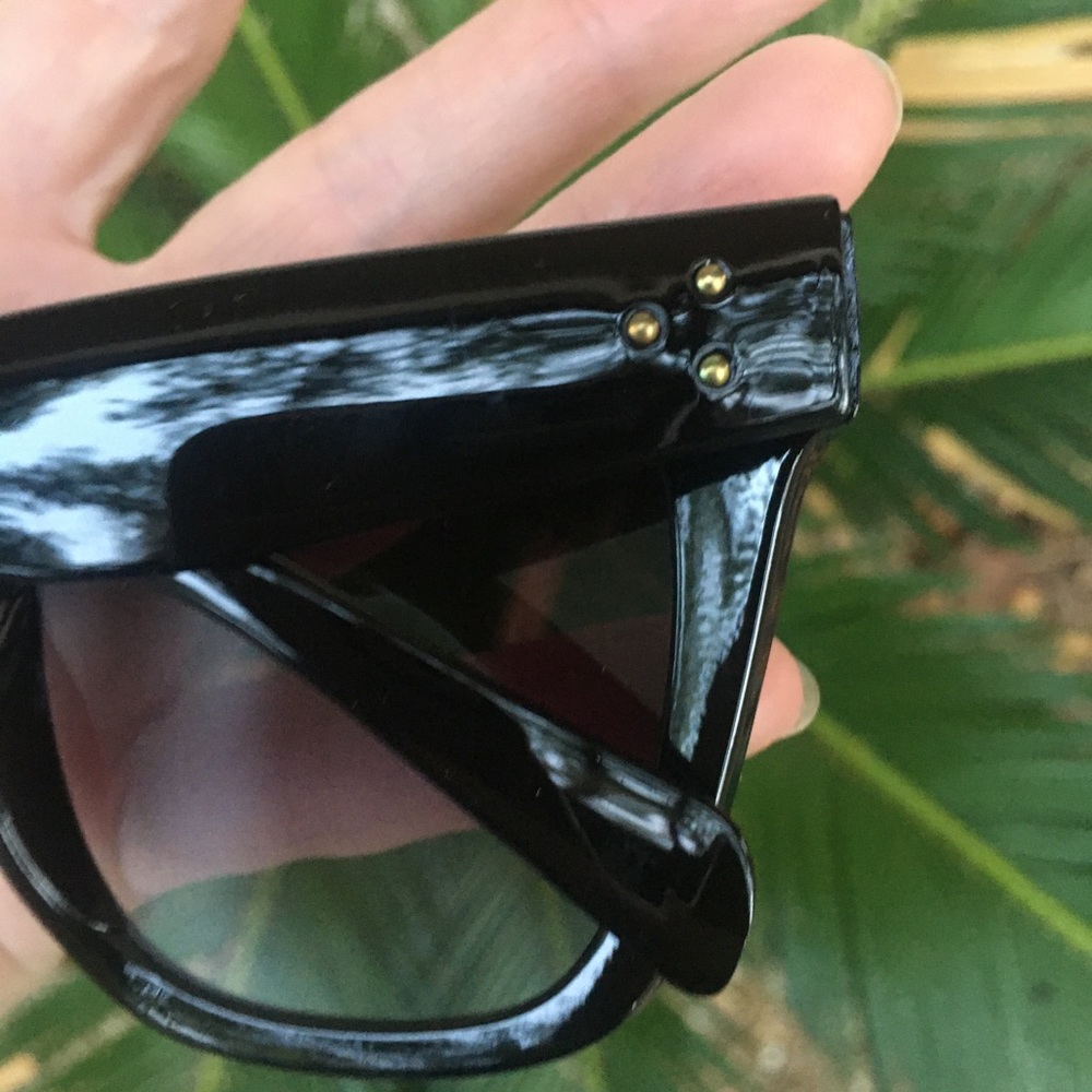Back in Stock!! Celine-style black cat eye Sunnies - Picture 5 of 5